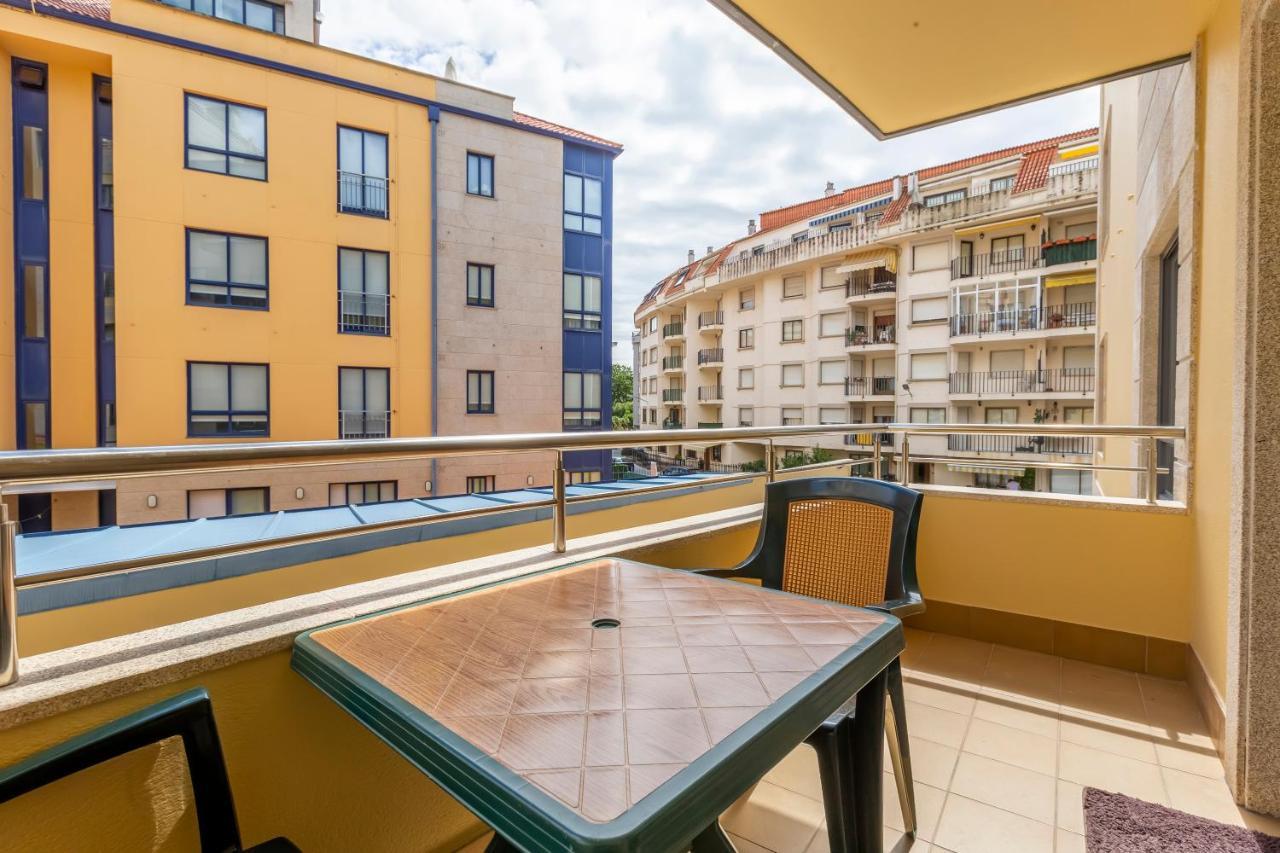 Residencial Pinamar Lägenhet Sanxenxo Exteriör bild