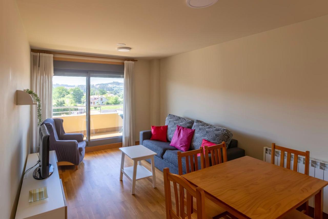 Residencial Pinamar Lägenhet Sanxenxo Exteriör bild