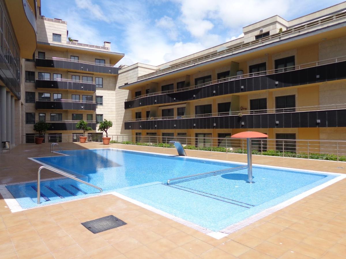 Residencial Pinamar Lägenhet Sanxenxo Exteriör bild